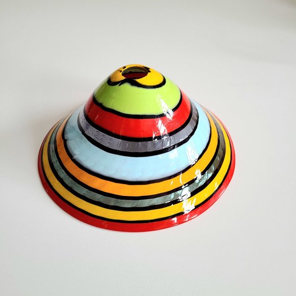 Multicolored glass sealing light cover. - Picture 2 of 4